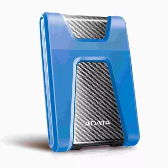 ADATA vanjski HDD 2TB 2.5" USB 3.1 DashDrive Durable HD650, plavi (guma, otporan na udarce)
