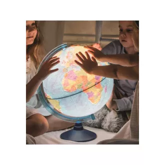 Alaysky Globe 32 cm Reljefni fizički i politički globus s LED pozadinskim osvjetljenjem, na slovačkom Alaysky Globe 32 cm Reljefni fizički i politički globus s LED pozadinskim osvjetljenjem, na slovačkom