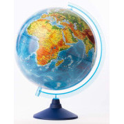 Alaysky Globe 32 cm Reljefni fizički globus, naljepnice na engleskom