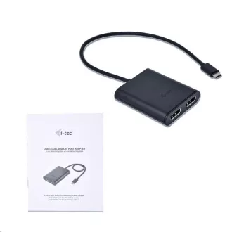 i-tec USB-C na Dual Display Port adapter