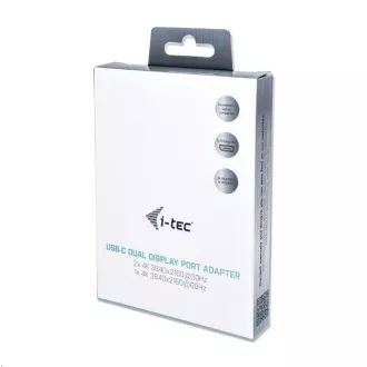 i-tec USB-C na Dual Display Port adapter