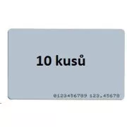 ISO kartica 10-paket, RFID 125kHz EM4200, RO, ispisani broj oznake na kartici