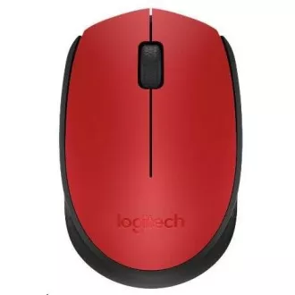 Logitech bežični miš M171, crveni
