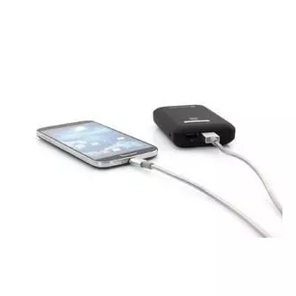 VERBATIM kabel Mirco B USB kabel za sinkronizaciju i punjenje 100 cm srebrna 48862 O2 naljepnica