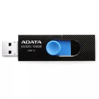 ADATA Flash Disk 128GB UV320, USB 3.1 Dash Drive, crna/plava