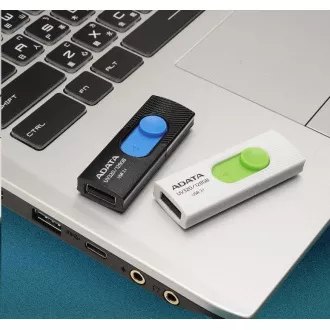 ADATA Flash Disk 128GB UV320, USB 3.1 Dash Drive, crna/plava