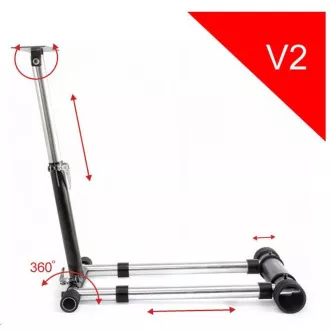 Postolje za kotače Pro, postolje za volan i pedale Thrustmaster SPIDER, T80 / T100, T150, F458 / F430, crno Postolje za kotače Pro, postolje za volan i pedale Thrustmaster SPIDER, T80 / T100, T150, F458 / F430, crno