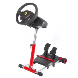 Postolje za kotače Pro, postolje za volan i pedale za Thrustmaster SPIDER, T80 / T100, T150, F458 / F430, crvena