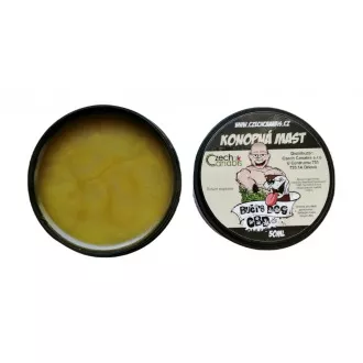 ČEŠKI KANABIS Konopljina mast Bučí's Dog CBD 50 ml ČEŠKI KANABIS Konopljina mast Bučí's Dog CBD 50 ml