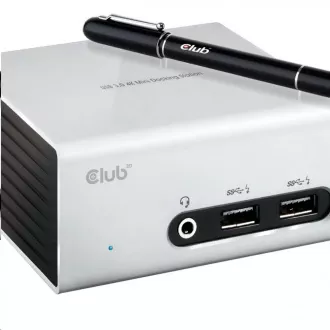 Club3D Mini priključna stanica USB 3.0 4K30Hz UHD (HDMI / DVI / 4x USB 3.1 / Ethernet / Audio) Club3D Mini priključna stanica USB 3.0 4K30Hz UHD (HDMI / DVI / 4x USB 3.1 / Ethernet / Audio)