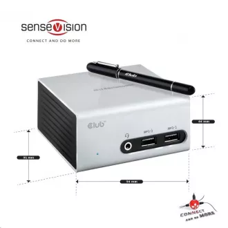 Club3D Mini priključna stanica USB 3.0 4K30Hz UHD (HDMI / DVI / 4x USB 3.1 / Ethernet / Audio) Club3D Mini priključna stanica USB 3.0 4K30Hz UHD (HDMI / DVI / 4x USB 3.1 / Ethernet / Audio)