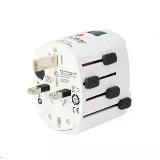 SKROSS putni adapter PRO, 6.3A max., uzemljen, univerzalan za cijeli svijet SKROSS putni adapter PRO, 6.3A max., uzemljen, univerzalan za cijeli svijet