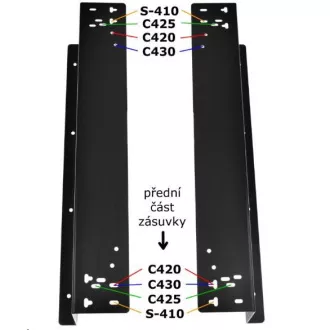 Virtuos držač ladice za novac C420 / C425 / C430 / S-410, crni