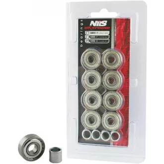 Rezervni ležajevi NEX ABEC-9 RS Carbon u kutiji, 8 kom