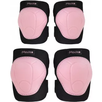 MOVINO Cariboo® set štitnika za laktove i koljena, roza, S