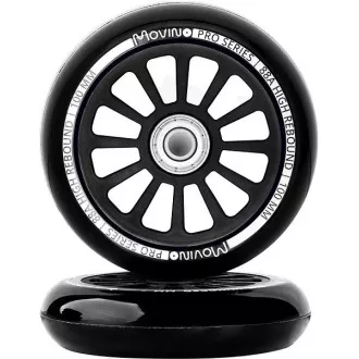 Rezervni MOVINO kotači za freestyle skuter 100 mm, PP, 2 kom, crni