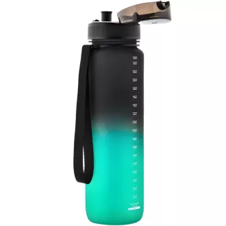 Tritan sportska boca MTR, 1000 ml, crno-zelena