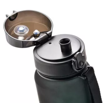 Tritan sportska boca MTR, 1000 ml, crno-zelena