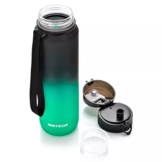 Tritan sportska boca MTR, 1000 ml, crno-zelena