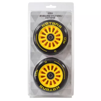 Rezervni kotači za freestyle skuter - 100 mm PU, žuti, 2 kom