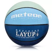 Košarkaška lopta MTR LAYUP veličina 4, tamno plava