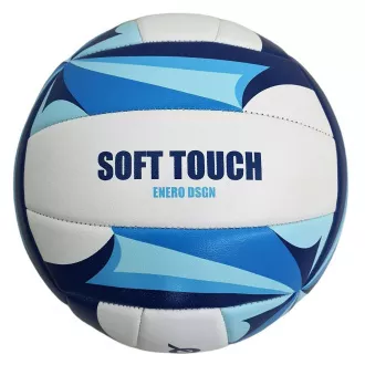 Lopta za odbojku ENERO SOFT TOUCH vel 5, plavo-bijela Lopta za odbojku ENERO SOFT TOUCH vel 5, plavo-bijela
