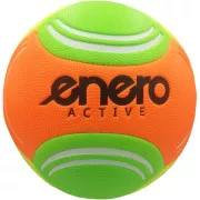 Lopta za nogomet na pijesku ENERO Active vel 5, zeleno-narančasta