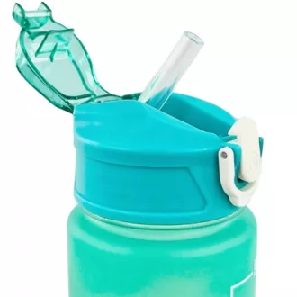 Motivacijska sportska boca 3 u 1, 2000 ml + 900 ml + 300 ml, crna