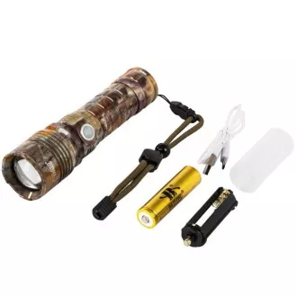 Bailong ZOOM CREE LED taktička svjetiljka, kamuf