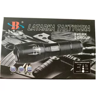 Batilong BL-8668 svjetiljka, LED tip CREE XM-L T6 + ručka upozorenja