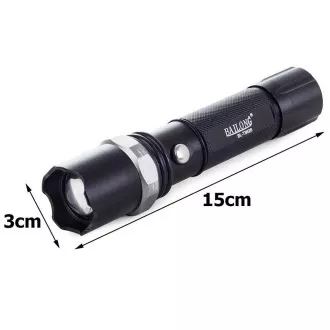 Svjetiljka Bailong BL-8626, LED tip CREE XPE + ručka upozorenja