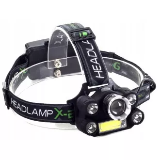 CREE prednja svjetiljka 1 x XM-L T6 + 4 x jaka Q5 bijela + 1 x jaka COB + ZOOM traka