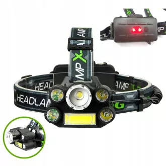 CREE prednja svjetiljka 1 x XM-L T6 + 4 x jaka Q5 bijela + 1 x jaka COB + ZOOM traka