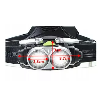 USB CREE LED svjetiljka, led tip 2x XM-L T6X