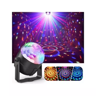 Disco rasvjetna kugla + daljinski upravljač Disco rasvjetna kugla + daljinski upravljač