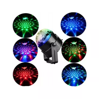 Disco rasvjetna kugla + daljinski upravljač Disco rasvjetna kugla + daljinski upravljač