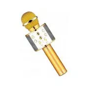 Karaoke bluetooth mikrofon sa zvučnikom, srebrne boje