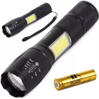 LED CREE ZOOM lampa Bailong XML T6 COB LED CREE ZOOM lampa Bailong XML T6 COB