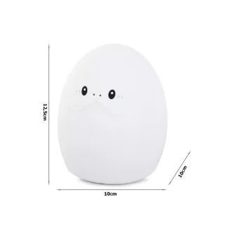 Dječja LED noćna lampa JAJE RGB Dječja LED noćna lampa JAJE RGB