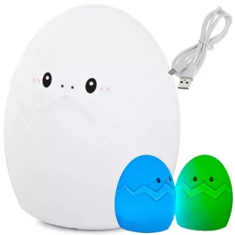 Dječja LED noćna lampa EGGi RGB + USB kabel Dječja LED noćna lampa EGGi RGB + USB kabel