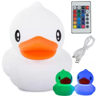 Dječja LED noćna lampa DUCK + RGB kontrola Dječja LED noćna lampa DUCK + RGB kontrola