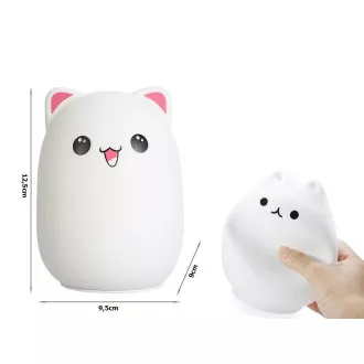 Dječja LED noćna lampa CAT RGB + USB kabel Dječja LED noćna lampa CAT RGB + USB kabel