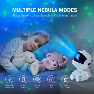 Noćni zvjezdani projektor s daljinskim upravljačem - ASTRONAUT Noćni zvjezdani projektor s daljinskim upravljačem - ASTRONAUT