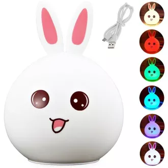 Dječja LED noćna lampa ZEC + USB kabel