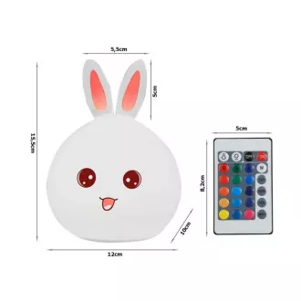 Dječja LED noćna lampa ZEC + USB kabel