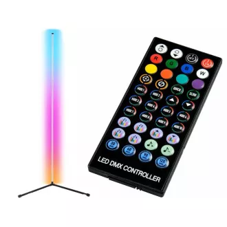Kutna podna RGB LED lampa, s daljinskim upravljačem Kutna podna RGB LED lampa, s daljinskim upravljačem