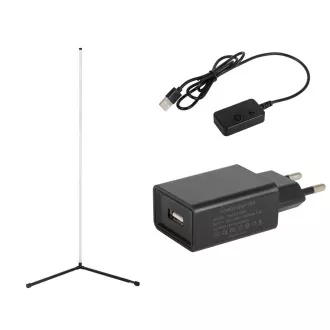 Kutna podna RGB LED lampa, s daljinskim upravljačem Kutna podna RGB LED lampa, s daljinskim upravljačem