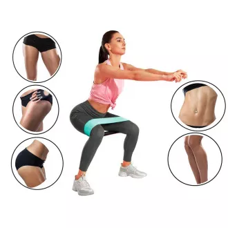 Set od 3 otporne trake za vježbanje, 5-20 kg