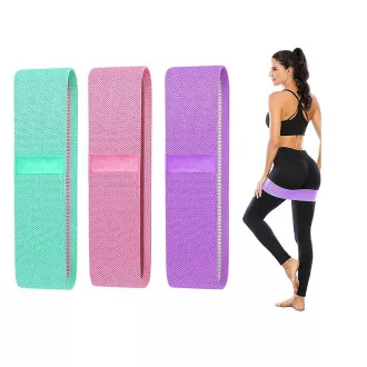 Set od 3 otporne trake za vježbanje, 5-20 kg