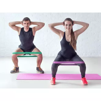 Set od 3 otporne trake za vježbanje, 5-20 kg